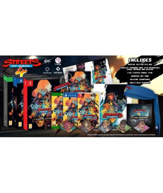 ps4 streets of rage signature edition