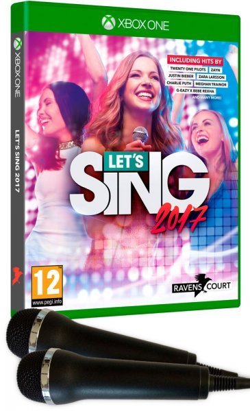 xboxone lets sing 2017 + 2 micros