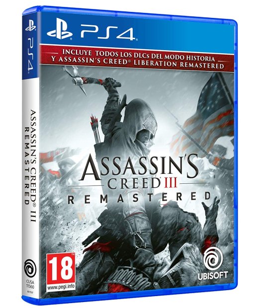 ps4 assassins creed 3 +liberation remastered promo