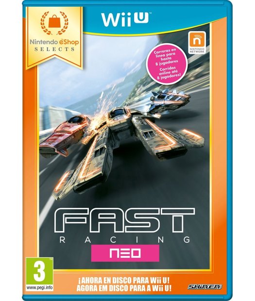 wiiu fast racing neo selects