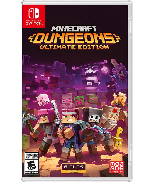 switch minecraft dungeons ultimate edition