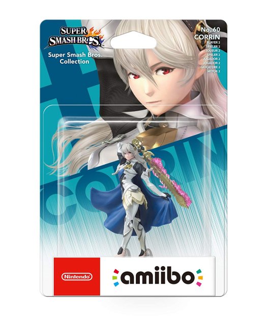 figura amiibo corrin version 2 (super smash bros)