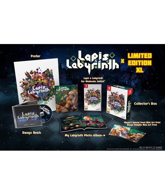 switch lapis x labyrinth x limited edition