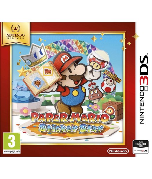 n3ds paper mario sticker star selects