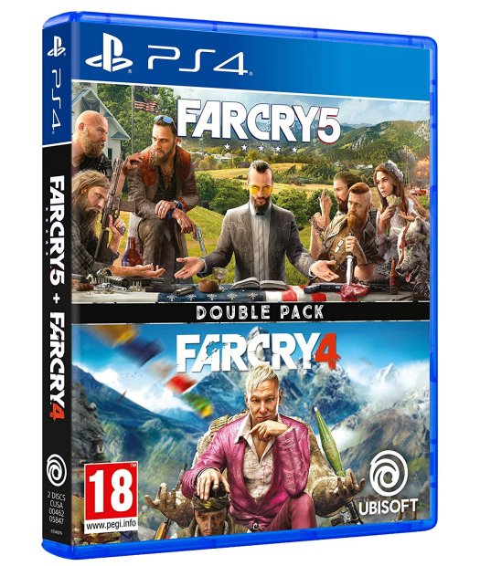 ps4 far cry 4 + far cry 5 (promo)