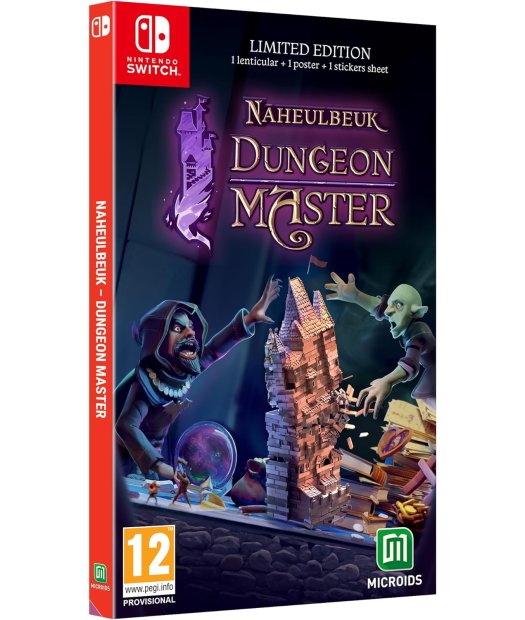 switch naheulbeuk dungeon master - limited edition