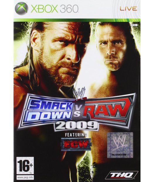 x360 smackdown vs raw 2009