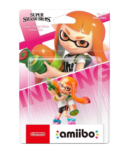 figura amiibo inkling chica