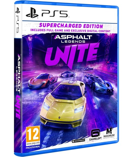 ps5 asphalt legends unite: supercharged edition