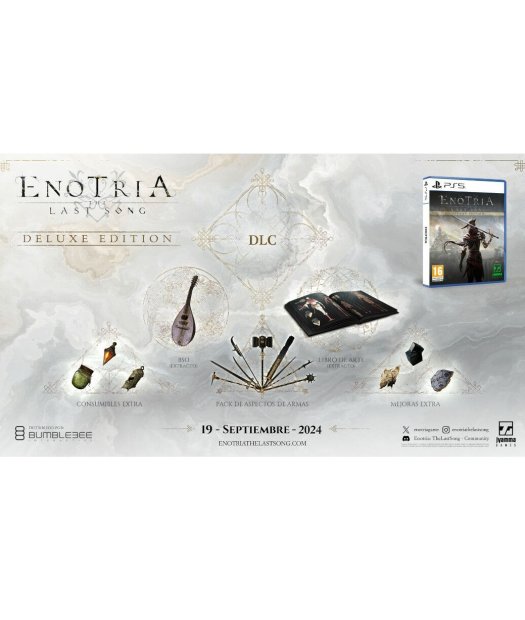 ps5 enotria: the last song - edicin deluxe