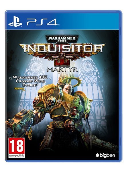 ps4 warhammer 40.000 inquisitor martyr (promo)