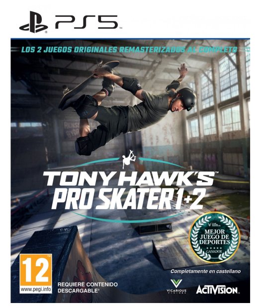 ps5 tony hawks pro skater 1+2