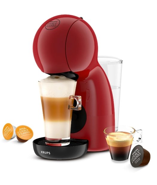 cafetera krups piccolo xs red capsulas dolce gusto