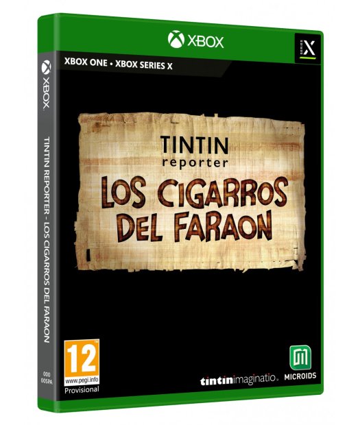 xboxx tintin reporter - cigars of the pharaoh - li