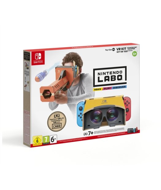 switch nintendo labo kit vr basico desintegrador