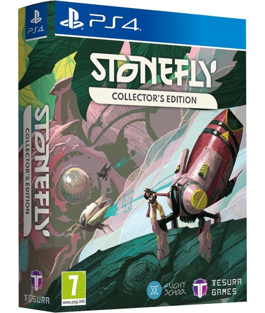 ps4 stonefly collector\'s edition