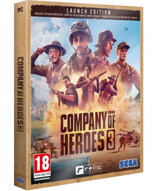 pc company of heroes 3 launch edition