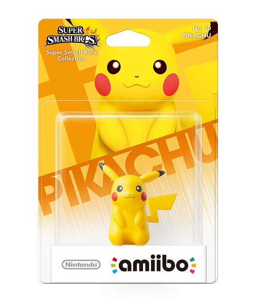 figura amiibo smash pikachu