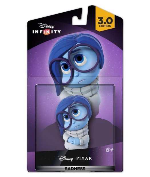 figura disney infinity 3.0 sadness (del reves)