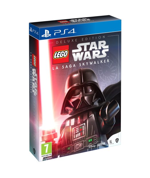 ps4 lego star wars: la saga skywalker deluxe ed.