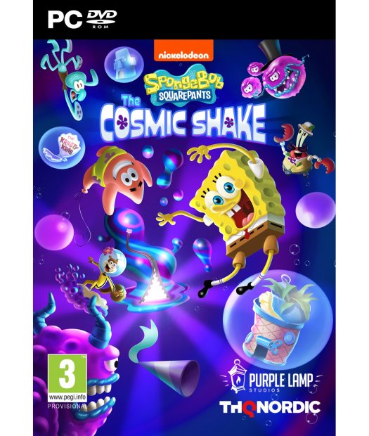 pc bob esponja: cosmic shake