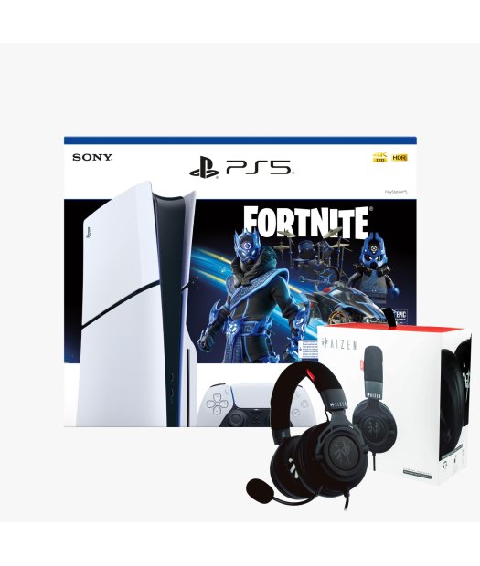 consola ps5 slim lector fortnite+auric.aizen promo