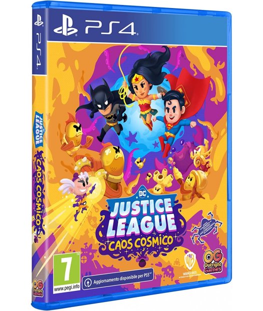 ps4 dc justice league: caos cosmico d1 e.