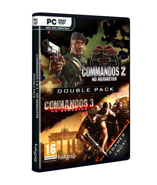 pc commandos 2&3 hd remaster double pack