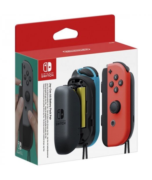 cargador con pilas aa para joy-con