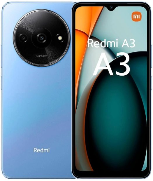 smartphone 6,71\" xiaomi redmi a3 64 gb azul