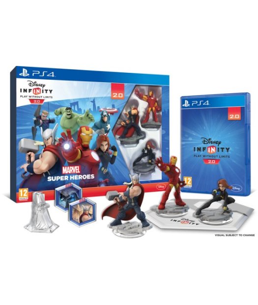 ps4 pack inicio disney infinity marvel super heroe