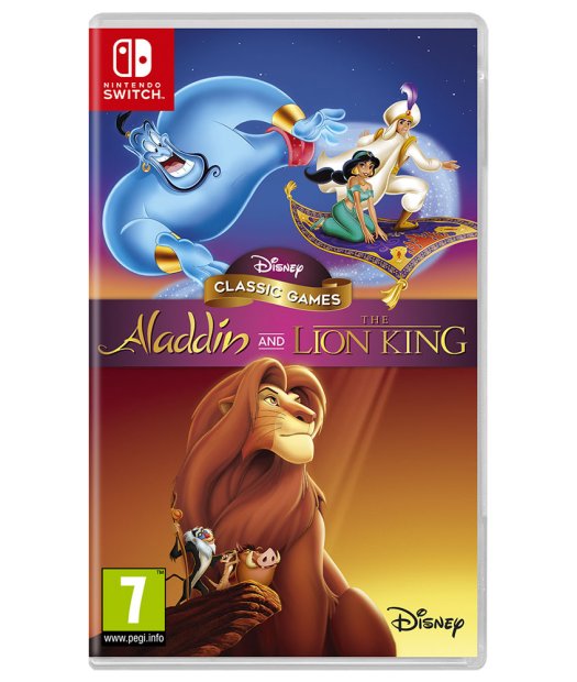 switch disney classic games: aladdin and lion king