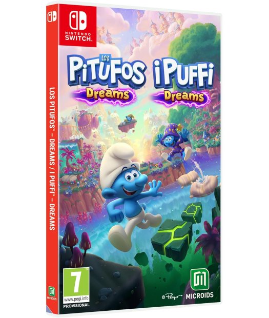 switch los pitufos dreams - day one edition