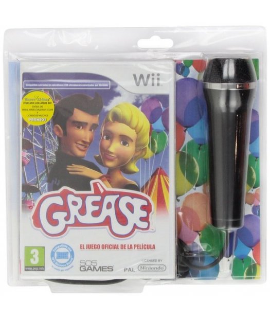 wii grease + microfono