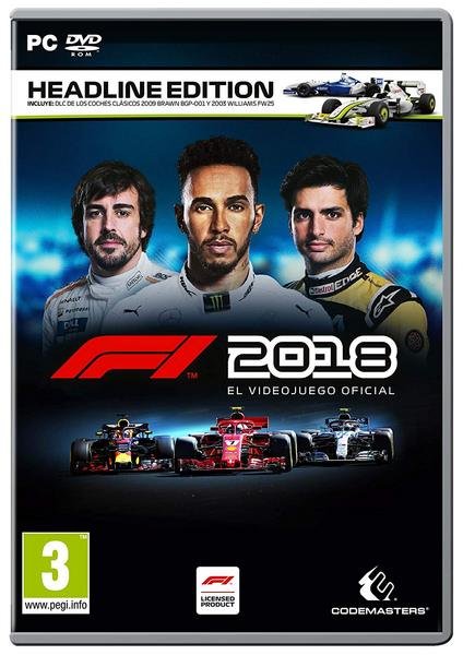 pc formula 1 2018 headline edition