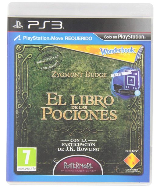 ps3 wonderbook el libro de las pociones