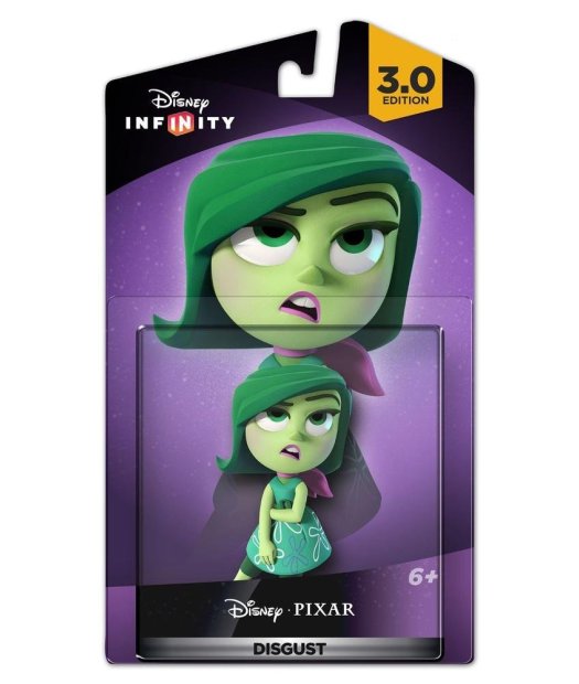 figura disney infinity 3.0 disgust (del reves)