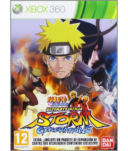 x360 naruto shippuden ultimate ninja storm generat