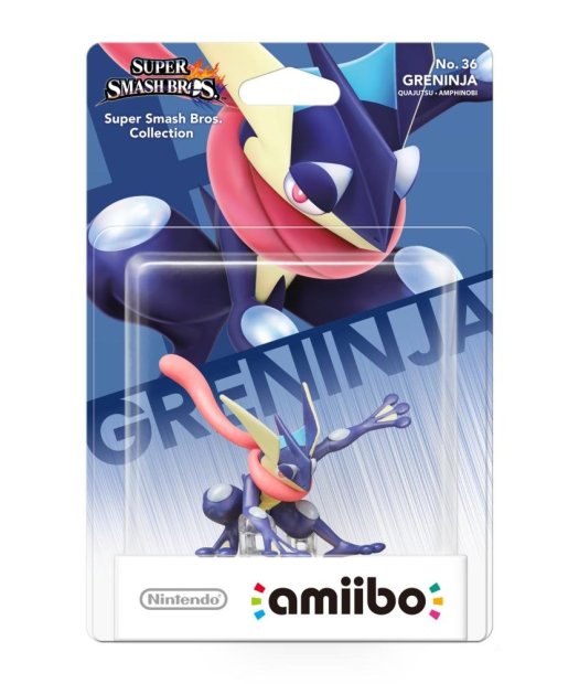 figura amiibo smash greninja