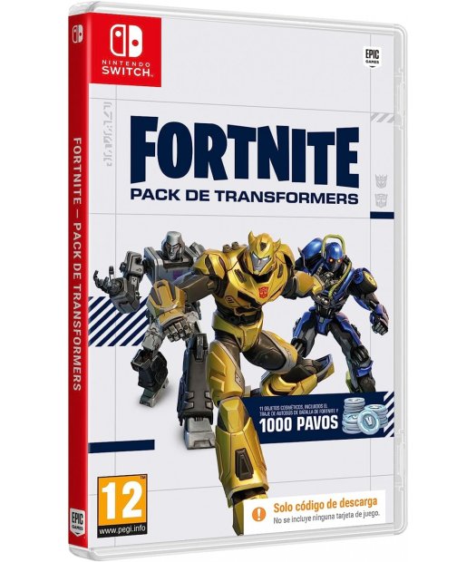 switch fortnite pack de transformers