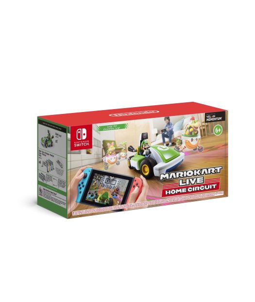 switch mario kart live: home circuit (luigi)