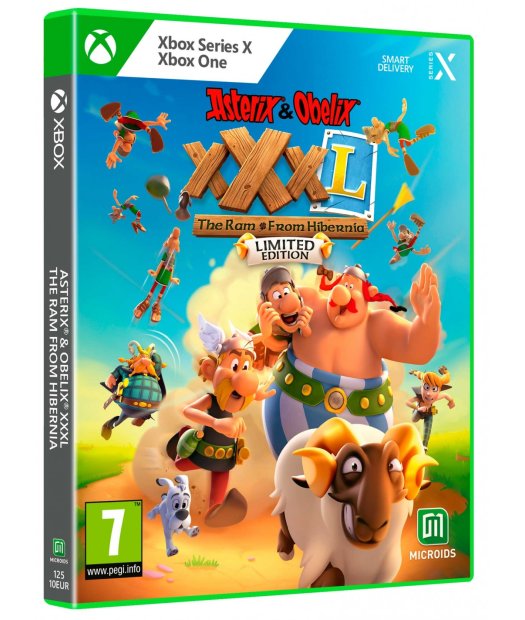 xboxx asterix & obelix xxxl: the ram from hiberni