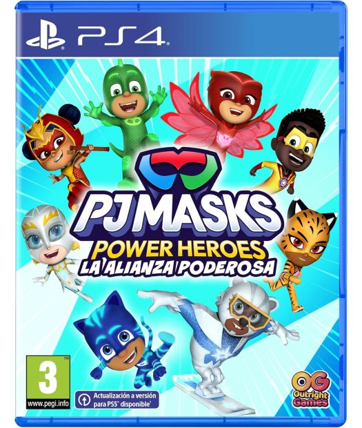 ps4 pj masks power heroes - la alianza poderosa