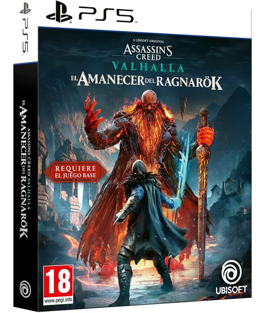 ps5 assassins c. valhalla amanecer del rag. promo