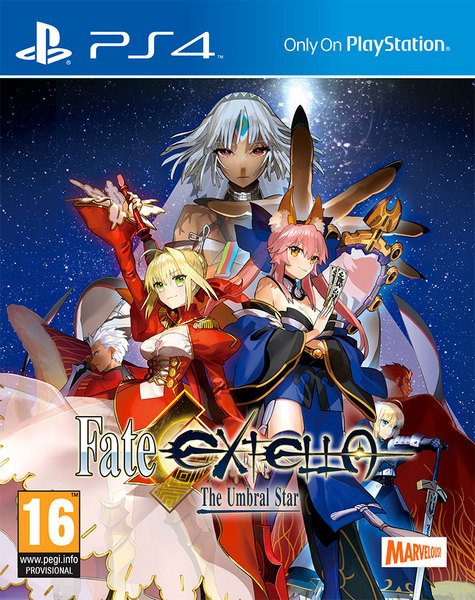 ps4 fate/extella: the umbral star