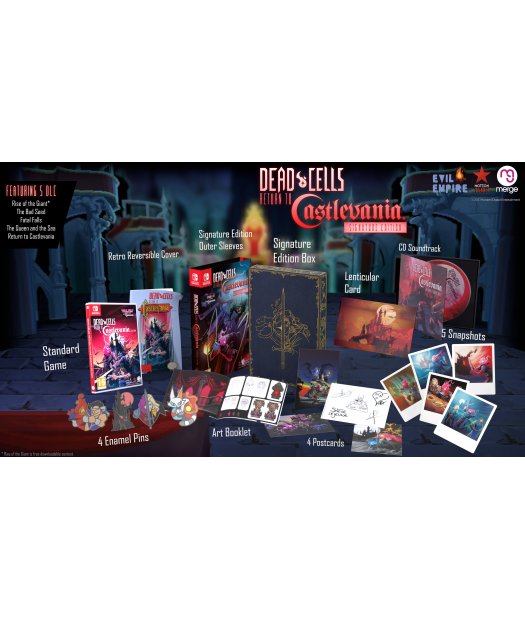 switch dead cells: return to castlevania sign. ed.