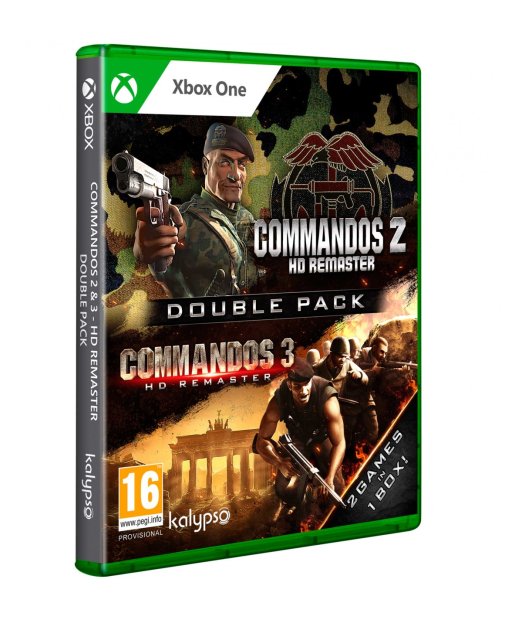 xboxone commandos 2&3 hd remaster double pack