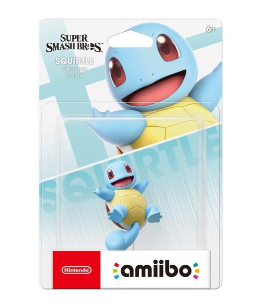 figura amiibo squirtle (super smash bros)