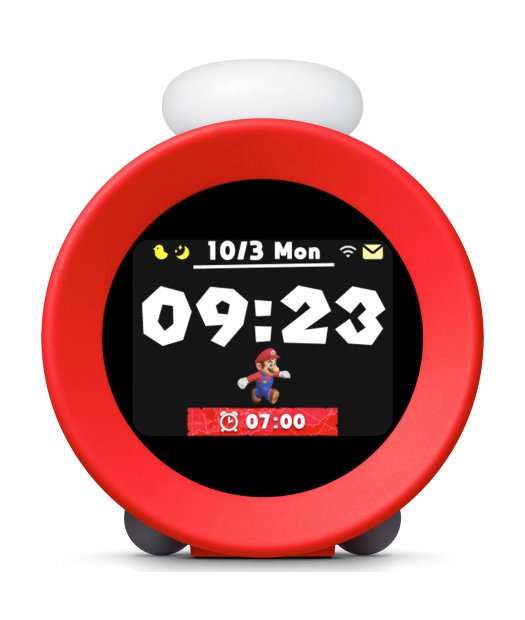 nintendo sound clock: alarmo reloj despertador