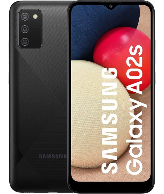 smartphone 6,5\" samsung galaxy a02s 32+3 gb negro